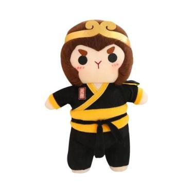 Imagem de Boneco De Pelúcia Black Myth Wukong, Almofada Fofa E Macia Para Sofá, 
