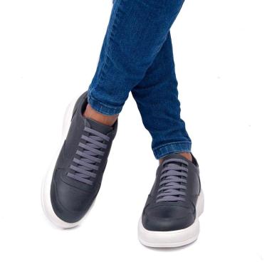 Imagem de Tênis Masculino 100% Couro Legítimo Tokio-Masculino