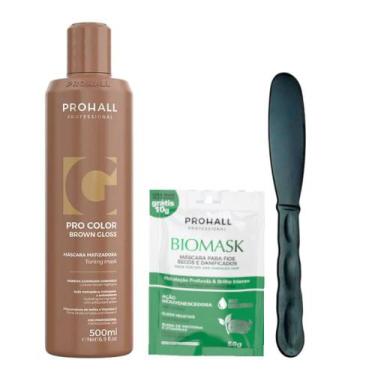 Imagem de Máscara Matizadora Brown Gloss Morena Iluminada Prohall 500ML
