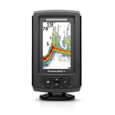 Imagem de Sonar Humminbird PiranhaMAX 4 Tela Colorida 4.3 Dual Beam para Pesca