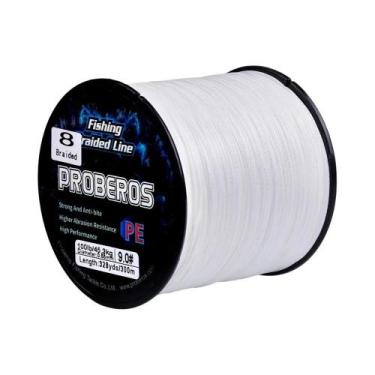 Imagem de Linha De Pesca Trançada PROBEROS De 300M Com 8 Fios, Linha Multifilame