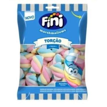 Imagem de Pacote Marshmallow Fini Colorido Torção 250g - Fini