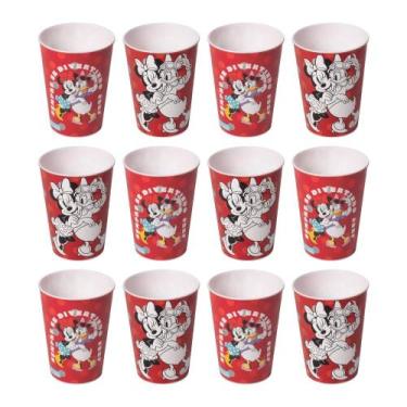 Imagem de Kit 12 Copos Minnie 320 ml Lembrancinhas Festa Infantil Aniversário Co