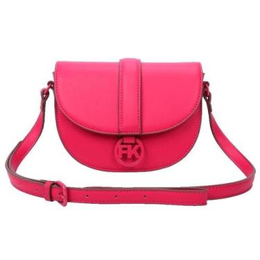 Imagem de Bolsa Transversal Aba Pequena Fellipe Krein SS23 Matching Rosa - Pink,