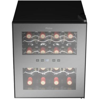 Imagem de Adega Philco 16 Garrafas Display Digital Preta – Bivolt