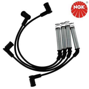 Imagem de Jogo de Cabos de Vela NGK Courier Ecosport Escort Fiesta Focus e Ford 