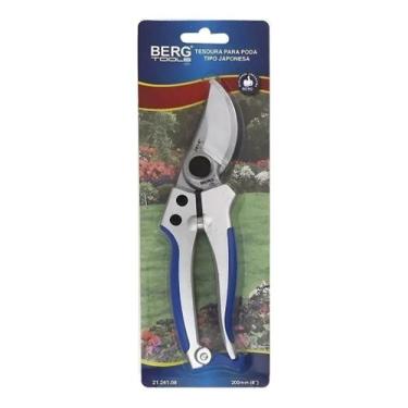 Imagem de Tesoura Poda Japonesa Profissional By Pass Corneta Berg 8 Pol - Cornet