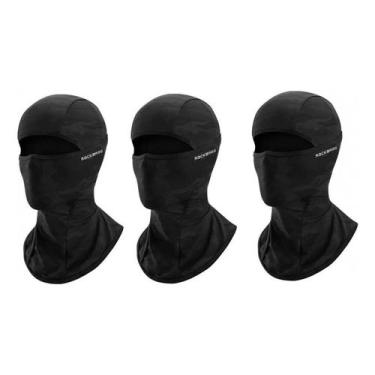 Imagem de Máscara de ciclismo Balaclava Ski UV 3 unidades Basamontanas - J-One