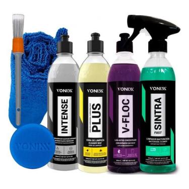 Imagem de Kit Lavagem Completa Carnauba Shampoo V-floc Sintra Intense - Congratu