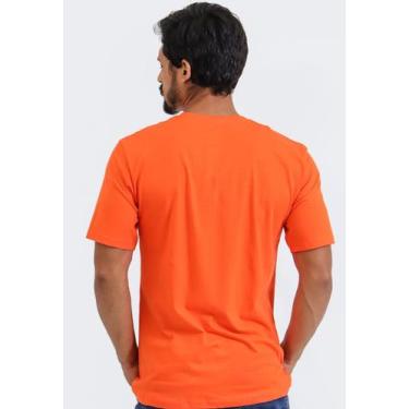 Imagem de Camiseta Básica Masculina Reforçada Ombro a Ombro Algodão - Techmalhas