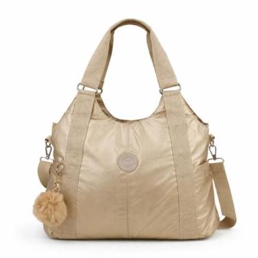 Imagem de Bolsa Feminina Grande Nylon Impermeável Bolsa Ombro Transversal Multi 