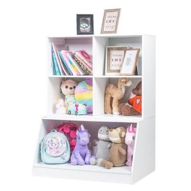 Imagem de Organizador De Brinquedo Infantil Ariana 100% Mdf - WoodCore