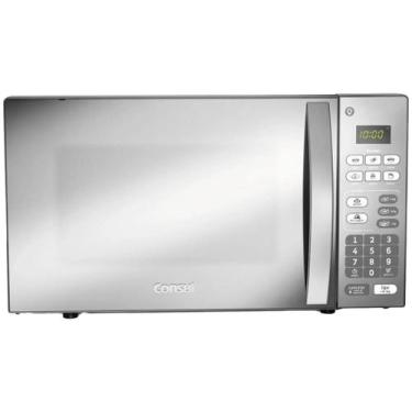 Imagem de Forno Micro-ondas Consul 20L Menu Uso Fácil Prata Espelhado CM020, Cin