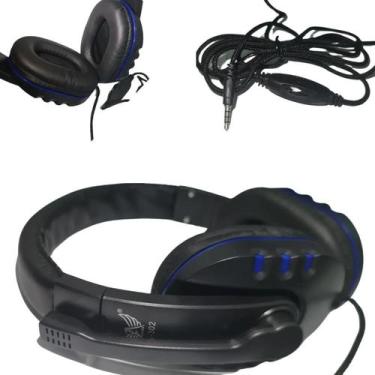 Imagem de Headphone Gamer Over-Ear Estéreo 3D  Som Potente e Comunicação Cristal