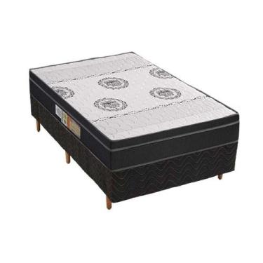 Imagem de Cama Box Solteiro: Colchão Ortopédico Polar D28/EP Anatômico Orthoface