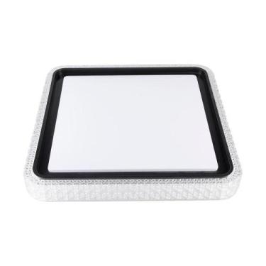 Imagem de Plafon Nordecor Kenle 2667 Quadrado Led Bivolt Preto Preto 2667