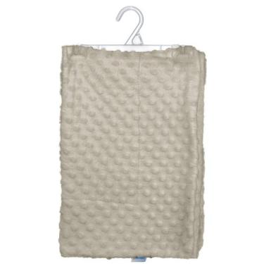 Imagem de Manta Pipoquinha para Bebê 70 cm x 90 cm Baby Joy, Bege
