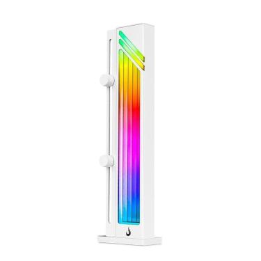 Imagem de Suporte de Placa de Vídeo Rise Mode, ARGB, 500mm, Aura V1, Branco - RM-SPVG-01-ARGB-W-U...