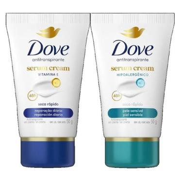 Imagem de KIT 2 Dove Desodorante Antitranspirante Creme Sérum Diária + PREVINE I
