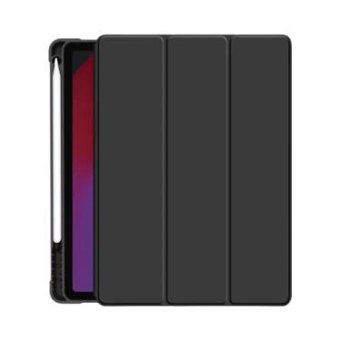 Imagem de Capa Para iPad Com Suporte Trifold E Porta-Lápis Para 9.7 10.2 10.5 5ª