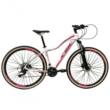 Imagem de Bicicleta Aro 29 Ksw Mwza Feminina Alumínio Câmbios Shimano Freio Hidráulico 24v K7 Gar...