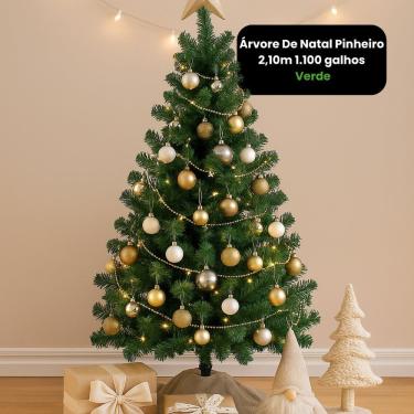 Imagem de Árvore De Natal Pinheiro 210 M - Verde