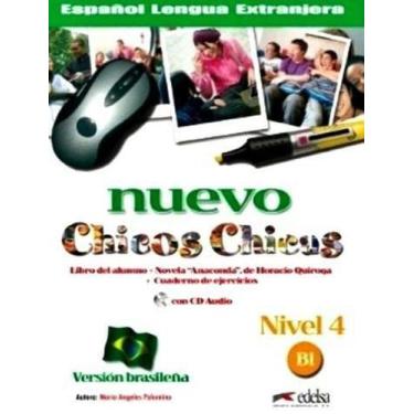 Imagem de Nuevo Chicos Chicas 4 - Libro Del Alumno + Cuaderno De Ejercicios + CD