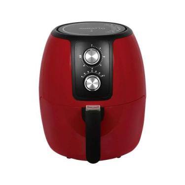 Imagem de fritadeira elétrica air fryer vermelha - Agratto, Vermelho, 110V