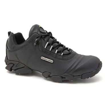 Imagem de Tenis Masculino Adventure em Couro Passeio Trabalho Trilha Ortho Comfo