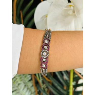 Imagem de Bracelete rosa - Martajoias