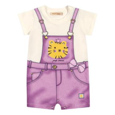 Imagem de Macaquinho Infantil Trick Nick Rosa - Trick Nick Baby