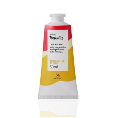 Imagem de Creme Nutritivo para Mãos Tododia Pêssego e Flor de Cravo - Natura
