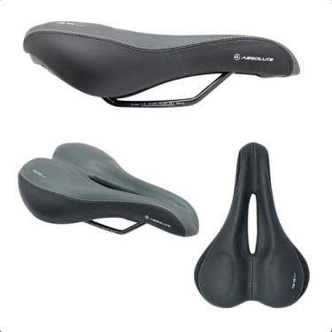 Imagem de Selim Banco Bike Absolute Gel Mtb Urbano 268x174mm Vazado