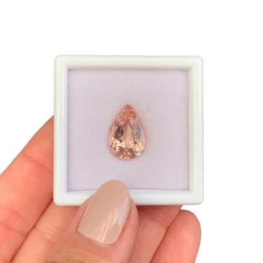 Imagem de Morganita Peachy Gota 6,12ct - SP GEMAS