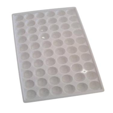 Imagem de Forma De Gelo Diamante Decorativo 60 Cavidades Branco Drink