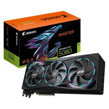 Imagem de Placa de Video Gigabyte Aorus Master RTX 5080 16GB GDDR7 256 bits GVN5