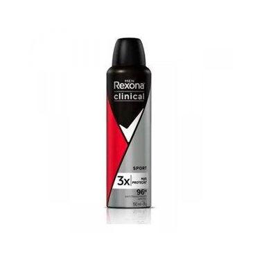 Imagem de Desodorante Aerosol Antitranspirante Rexona Clinical Sport Masculino 1