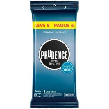 Imagem de Preservativo Prudence Lubrificado Super Sensitive Leve 8 Pague 6