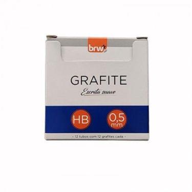 Imagem de Grafite 0.5mm HB caixa com 12 tubos - BRW