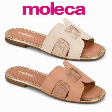Imagem de Moleca - Rasteirinha - Ref.: 5435.553 Cor:NudeTamanho:37, Nude, 37