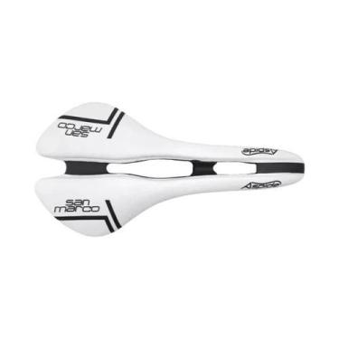 Imagem de Selim De Bicicleta Leve San Marco Aspider 141mm Conforto Amplo Para Ci