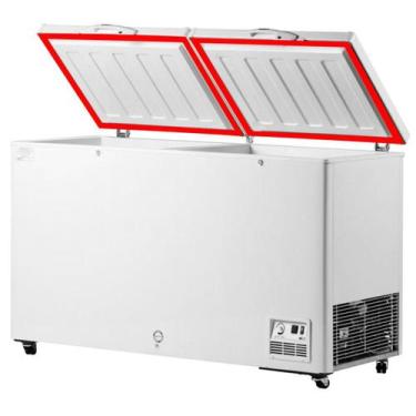 Imagem de Kit 2 Gaxetas Freezer Horizontal Para Reubly 420 65x65 Aba - ILPEA DO 