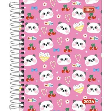 Imagem de Agenda 2026 Diaria Pepper Espiral Feminina M4 Tilibra 160 Fl, 3