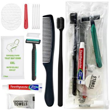 Imagem de Kit de Higiene Pessoal KBTYUDD 9 em 1 Conjunto de Produtos de Viagem