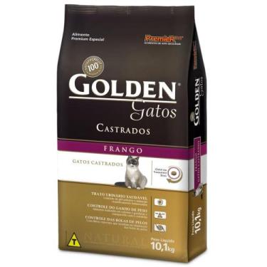Imagem de Ração Golden Gatos Castrados Frango 10,1 kg - PremieR Pet