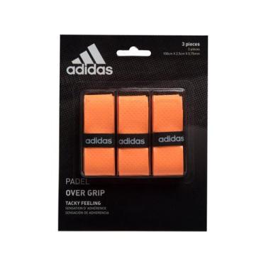 Imagem de Overgrip Adidas Beach Tennis e Padel - Pack com 3 unidades, Laranja