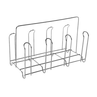 Imagem de Suporte Copo para Mesa 3217arf 8 Copos Arame Galvanizado Ou Aço Inoxidável Acomoda Até 8 Cozinha e Área de Café Aramefer