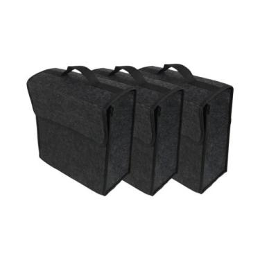Imagem de Organizador De Porta-Malas De Carro Em Feltro Durável KKJOY, Bolsa De 