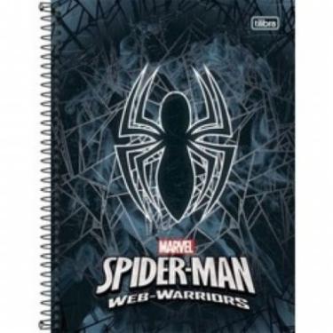 Imagem de Caderno Universitário Capa Dura 1 Matéria Spider Man Homem Aranha Tilibra