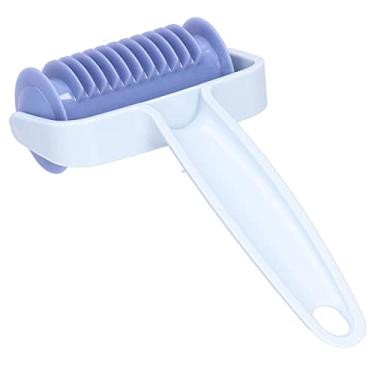 Imagem de Rolo de massa, rolo de biscoitos Fácil de operar Material plástico ABS de qualidade alimentar Fácil de limpar para fazer biscoitos Pães(Pão listrado de persianas)